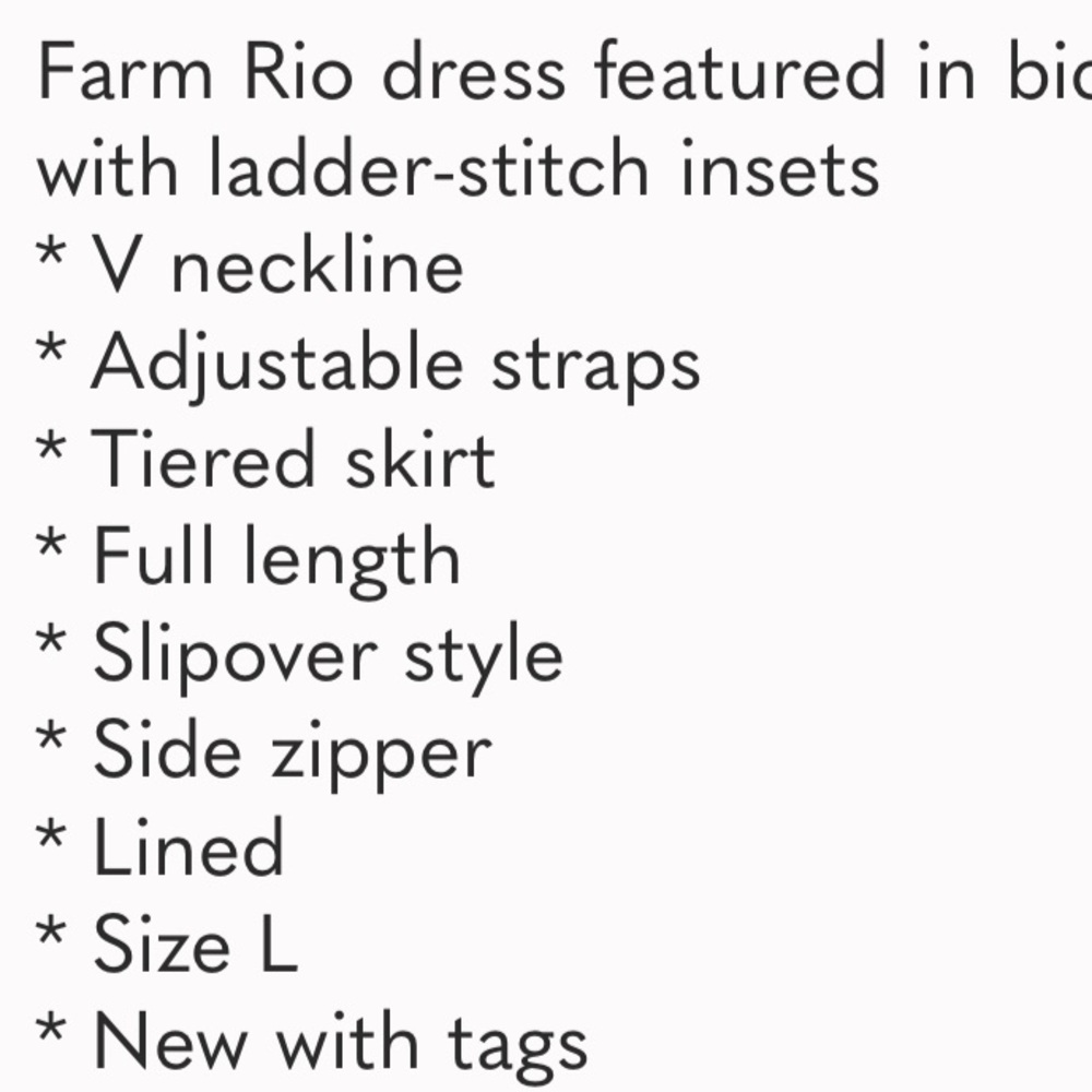 Farm Rio Maxi dress - Picture 4 of 10